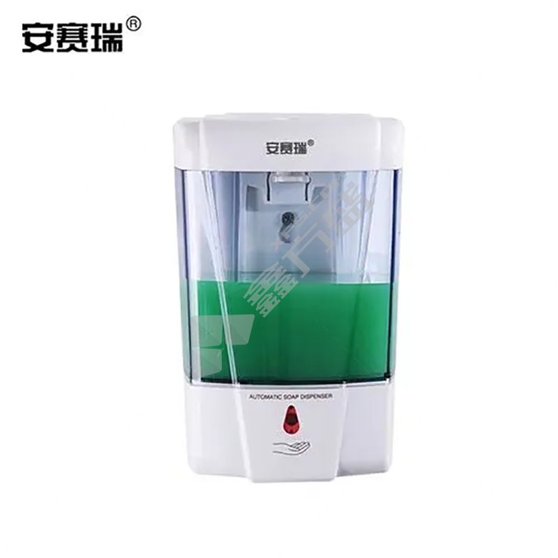 安赛瑞 27045 全自动感应酒精喷雾手部消毒器 白色 27045